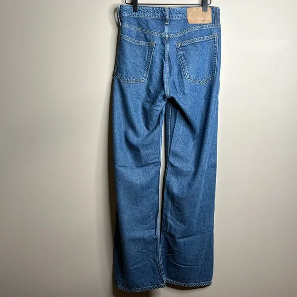 Rag & Bone Logan Wide Leg High Rise jeans in Lilly - Picture 5 of 9